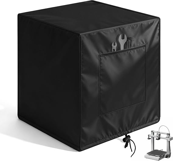 3Dプリンターダストカバー Bambu Lab A1/A1 MINI 3Dプリンター用 ブラック