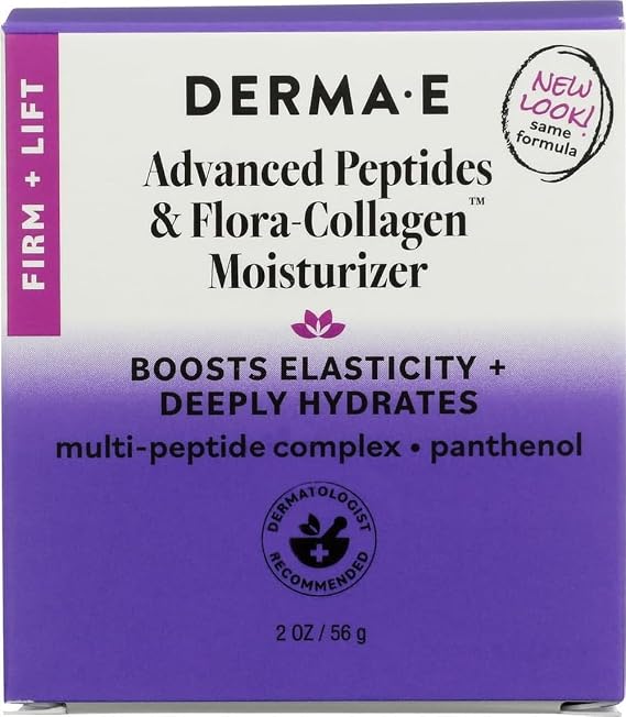 DERMA-E Peptide & Flora Moisturizer Advanced Peptides & Flora-Collagen Moisturizer