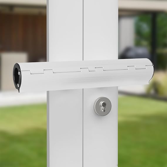 Patio Door Security Lock, High Security French Door Security Lock, Professional Patio Door Locks, Door Safety Locks for French Double Doors Conservatory Doors