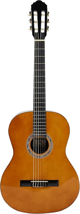 Toledo LC-3900OR 4/4 Klasik Gitar, Koyu Natural