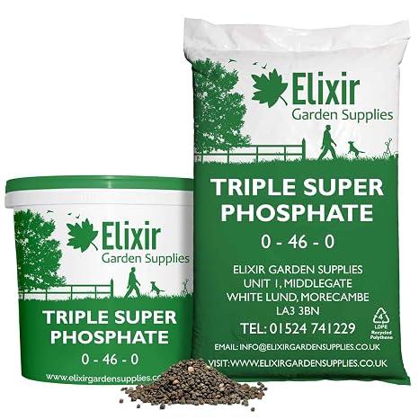 Elixir Gardens Super Phosphate Fertiliser Fruit & Veg Ripener 5kg Tub