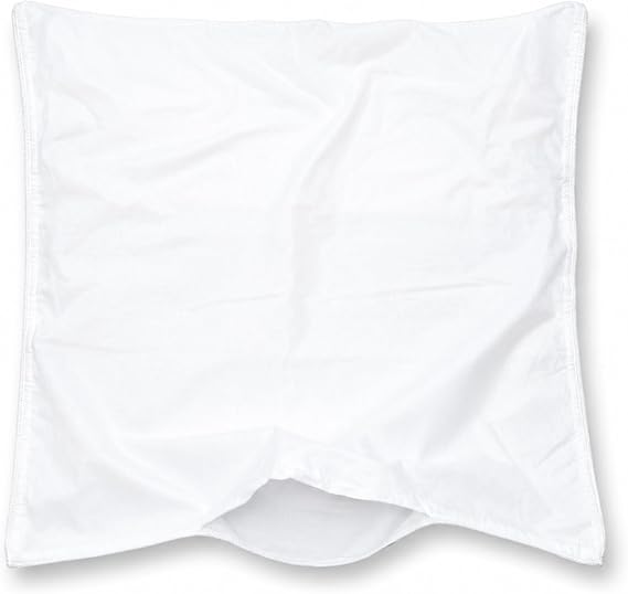 East Coast Bedding Pillow Shell with No Filling, Standard King & Queen Size Empty Pillow Shells, 100% Cotton Shell, DIY Pillow Case for Bulk Down Stuffing, Standard Size