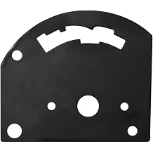 B&M 80710 3-Speed Reverse Pattern Gate Plate for Pro Stick Automatic Shifter, Black