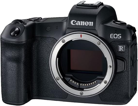 Canon EOS R full format system camera body (mirrorless, 30.3 MP, 8.01 cm (3.2 in) Clear View LCD II display, DIGIC 8, 4K video, WLAN, Bluetooth), black