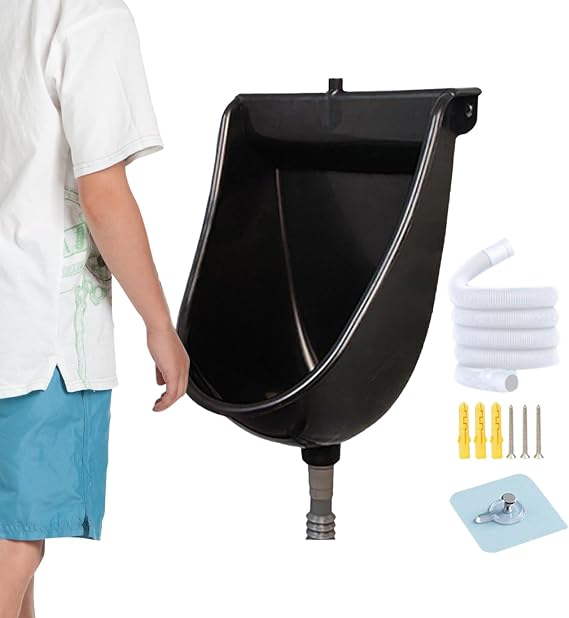 Floating Toilet Wall Mounted Urine Separator with Flush