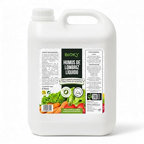 Liquid Worm Humus 5L – Universal Fertilizer Very Concentrated 5 ml/L