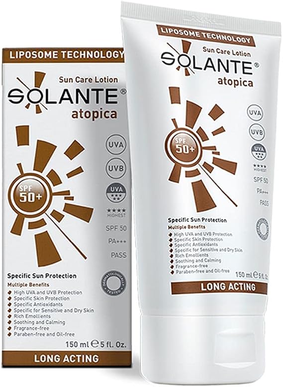 Solante 8699278480021 150ml Atopica SPF50 1 Paket