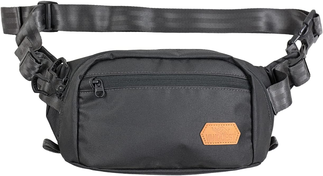 DENDRITE-Large Waist Pack , solid black, 2XL