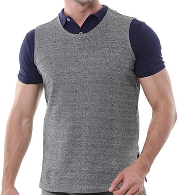 Level 5 Protective Vest - Cut & Knife Resistant, Round Neck Safety Accessory for Various Scenarios (M)