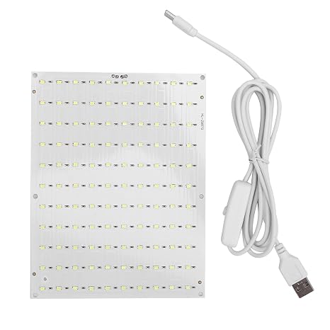 Asixxsix Lithophane LED Backlight Board, CMYK LED Backlight Board Kit 3D Printer Accessories Replacement for BambuLab A, A1 Mini, P1P, P1S, X1E AMS LED Back Light Panel