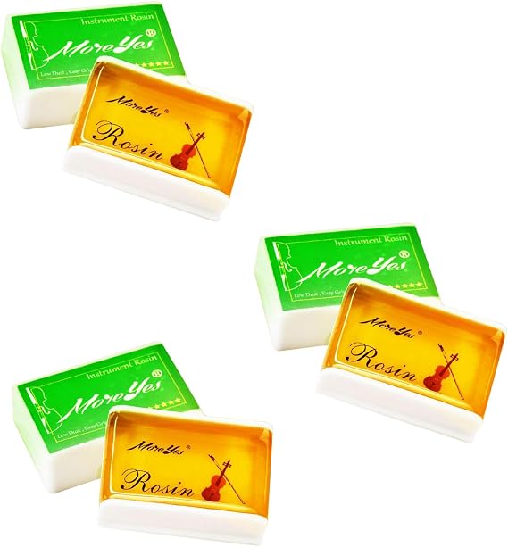 String Rosin Instrument Violin Viola Cello Violoncello Bass Cello Fiddle Bow Rosin (Violin Viola 3 Pack)