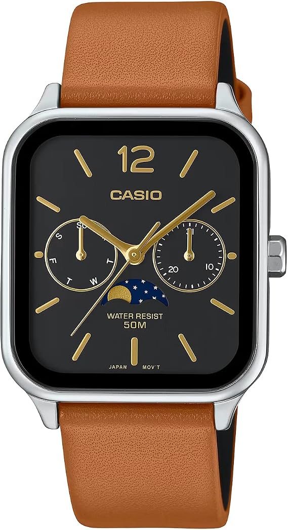 Casio Analog Siyah Kadran Erkek Saat-MTP-M305L-1AVDF, Siyah, Retro, Siyah, Retro, Siyah, Retro