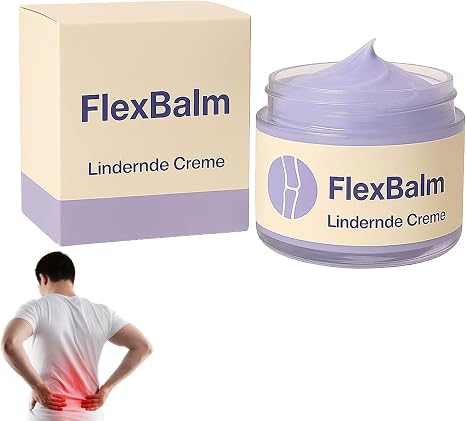 MEDIVITA BERUHIGENDE CREME FlexBalm Lindernde Creme Joint Relief Muscle Relaxation Natural Ingredients für Rücken Nacken Hände Knie 50g (1 Box)