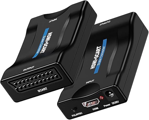 Microcase HDMI To SCART Dönüştürücü Adaptör Siyah - AL2620