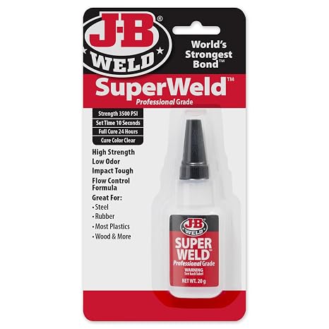 J-B Weld 33120UK SuperWeld 20g Bottle