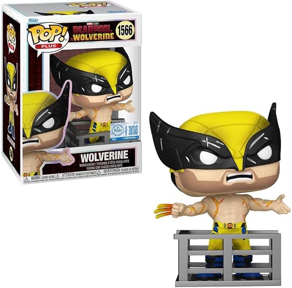 Pop Plus! Marvel: Deadpool 3 - Wolverine (Finale) (Exc)
