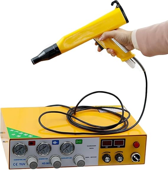 Electrostatic Spray Machine Set,Portable powder coating gun,Powder Coat Machine,powder coating kit With Spray Gun,owder Coating Machine Spray Tool