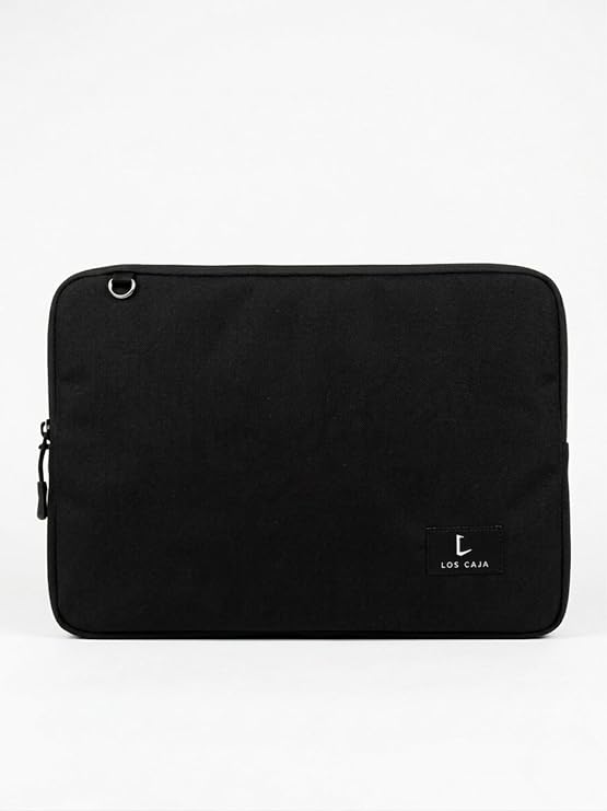 13-14 İnç Laptop Kılıfı | MacBook ve Tüm Laptoplara Uyumlu Notebook Çantası | Ofis, Okul ve Seyahat için İdeal | Siyah