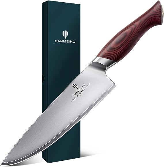 SANMEIHO Professional Chef Knife 20cm Japanese Kitchen Knife