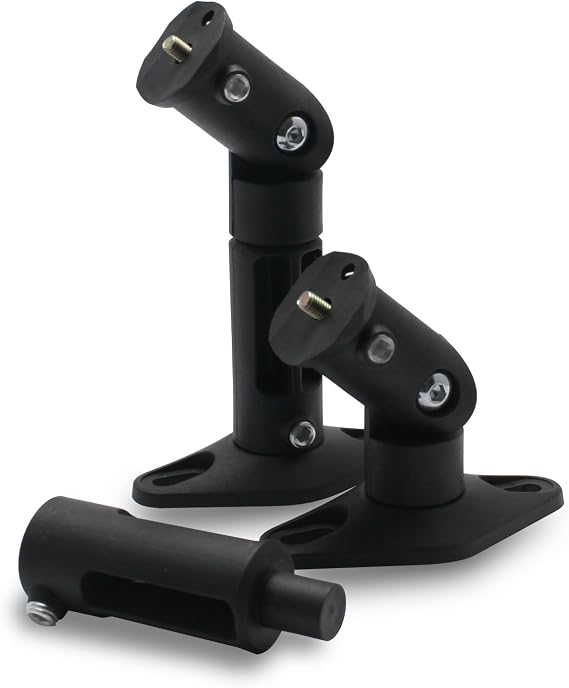 Speaker brackets wall or ceiling mount, surround sound, pair