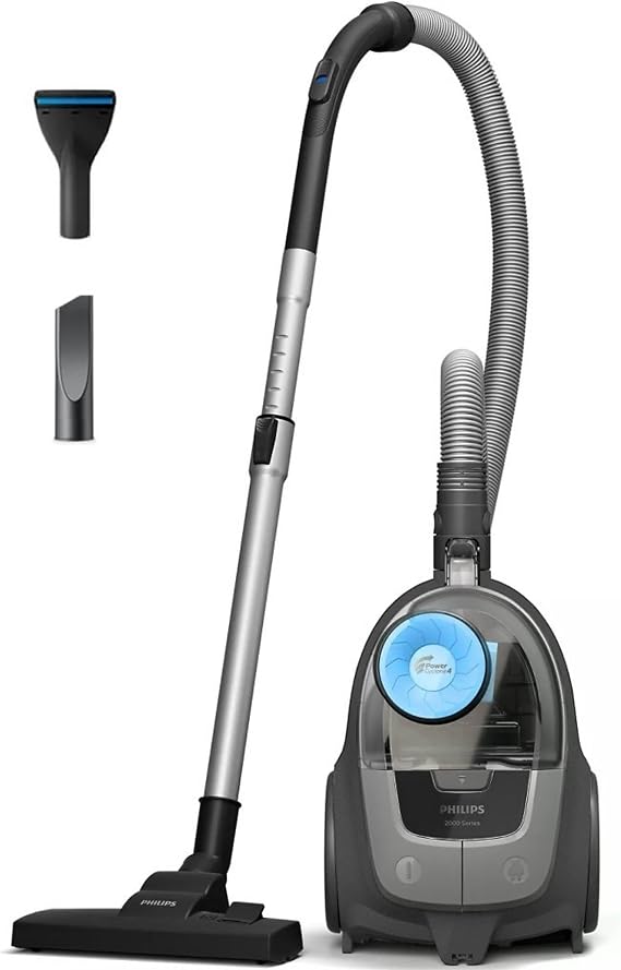 Philips XB2142 Toz Torbasız Elektrikli Süpürge, Güçlü Emiş Performansı, Kompakt Tasarım, Kolay Temizlik