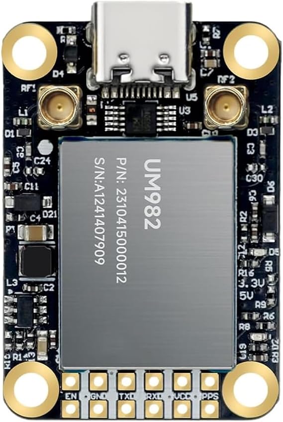 GPS RTK Module, Centimeter Level Precision Tracker, All Constellation GPS/BDS/GLONASS / / QZSS GNSS Reception