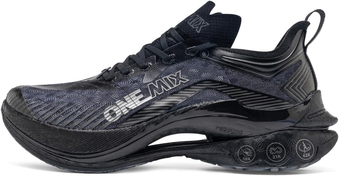ONEMIX T700 Carbon Plate Marathon Running Racing Shoes Men Professional Stable Supp ort Shock-Relief Ultra-Light Rebound Sneakers