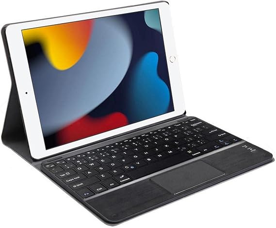 Microcase iPad 9.Nesil 2021 10.2 Bluetooth Touchpad Klavye+Standlı Kılıf BKK5