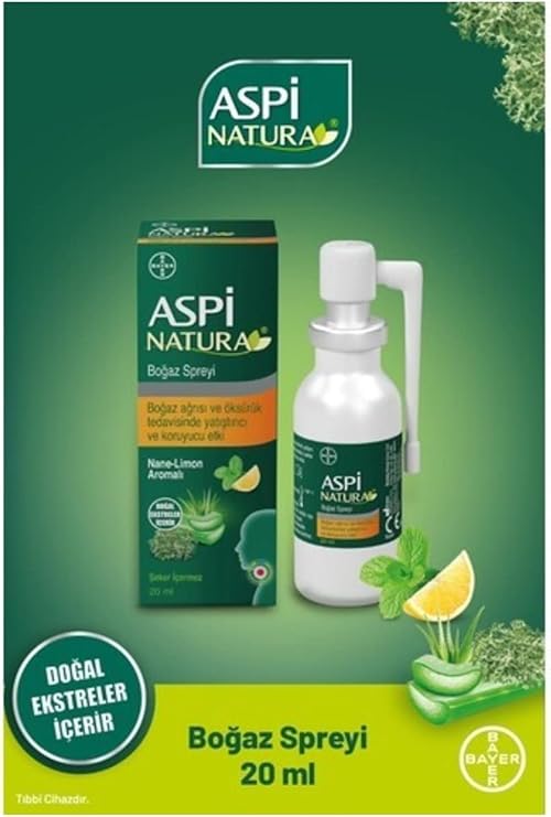 Bayer Aspi Natura Boğaz Spreyi 20 ml