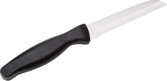Kitchen Devils 602002 Multi Purpose Knife,Black,30.5x8.5x1.9 cm - Packaging May Vary