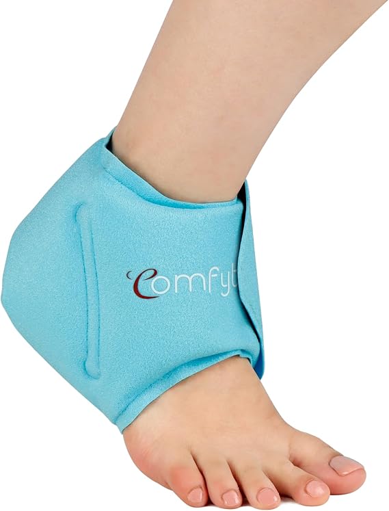Comfytemp 1 Pack Ankle & Foot Ice Pack Wrap, Reusable Gel Cold Compress