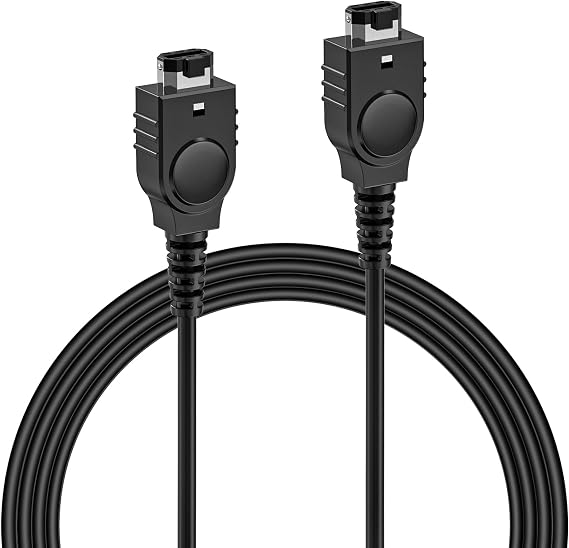 Link Cable for GBA, 2 Player Link Cable Connect Cord Connection Line for Nintendo Gameboy Advance SP/Gameboy Advance, 3.9ft