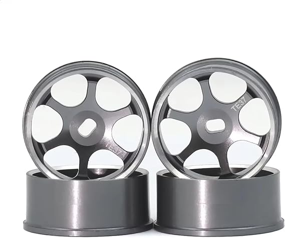 RC Wheels Rims Compatible With Wltoys K969 K989 P939 For Kyosho For Mini-Z 1/28 RC Car Parts Drift Tires Tyre Metal Wheel Rim TE37 Wheel Hub