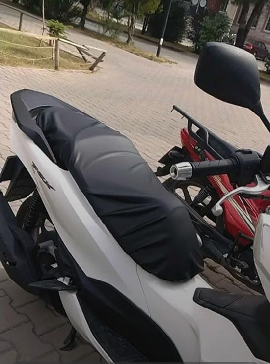 Vi Caro (1060) Honda Pcx Saddle Cover Water Retardant Water Does Not Accumulate on Top Compatible with Pcx 125 Cover Pcx 150 Scooter Saddle Cover