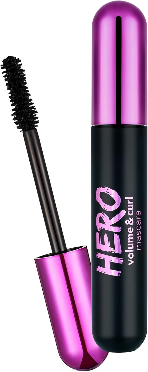 Flormar Kıvrım Ve Hacim Veren Maskara (SİYAH) - Hero Volume & Curl Mascara - 000-8682536022804