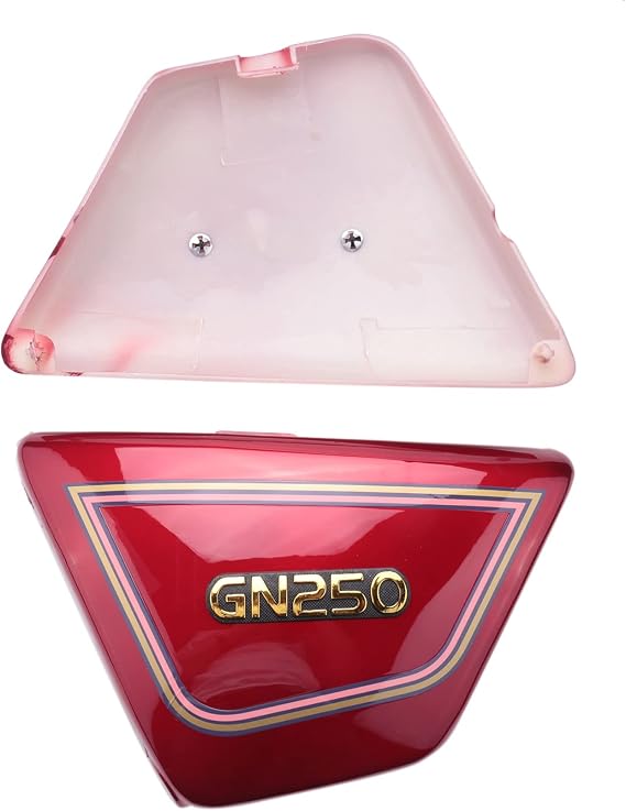1 Pair Right & Left Frame Side Covers Panels For Motorcycle Parts Gn 250 Gn250 Gn250 Motorcycle Parts Red