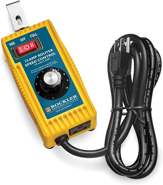 Rockler Router Speed Control