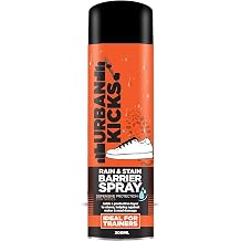 YSAMAX Rain & Stain Barrier Spray, Defensive Protection For Trainers, Waterproofing Barrier Spray, Easy To Apply, Quick Drying, Repels Liquid And Protects From Staining, 200ML