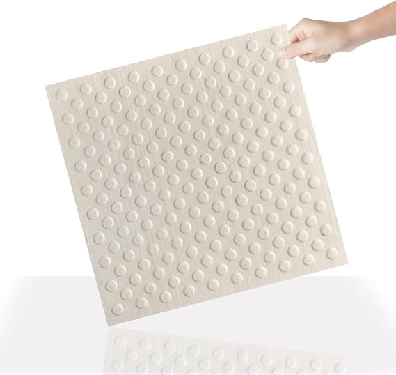 Tink 3 Boyutlu Duvar Paneli Kabartmalı Puantiye Desenli Pvc 41x41 cm/ 6 Adet /1 m²