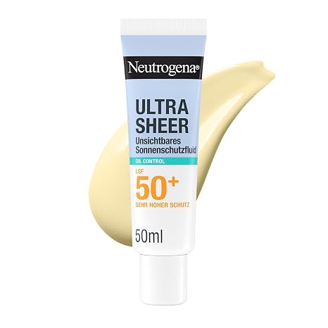 Neutrogena Ultra Sheer Oil Control Sunscreen Fluid SPF50+ 50 ml