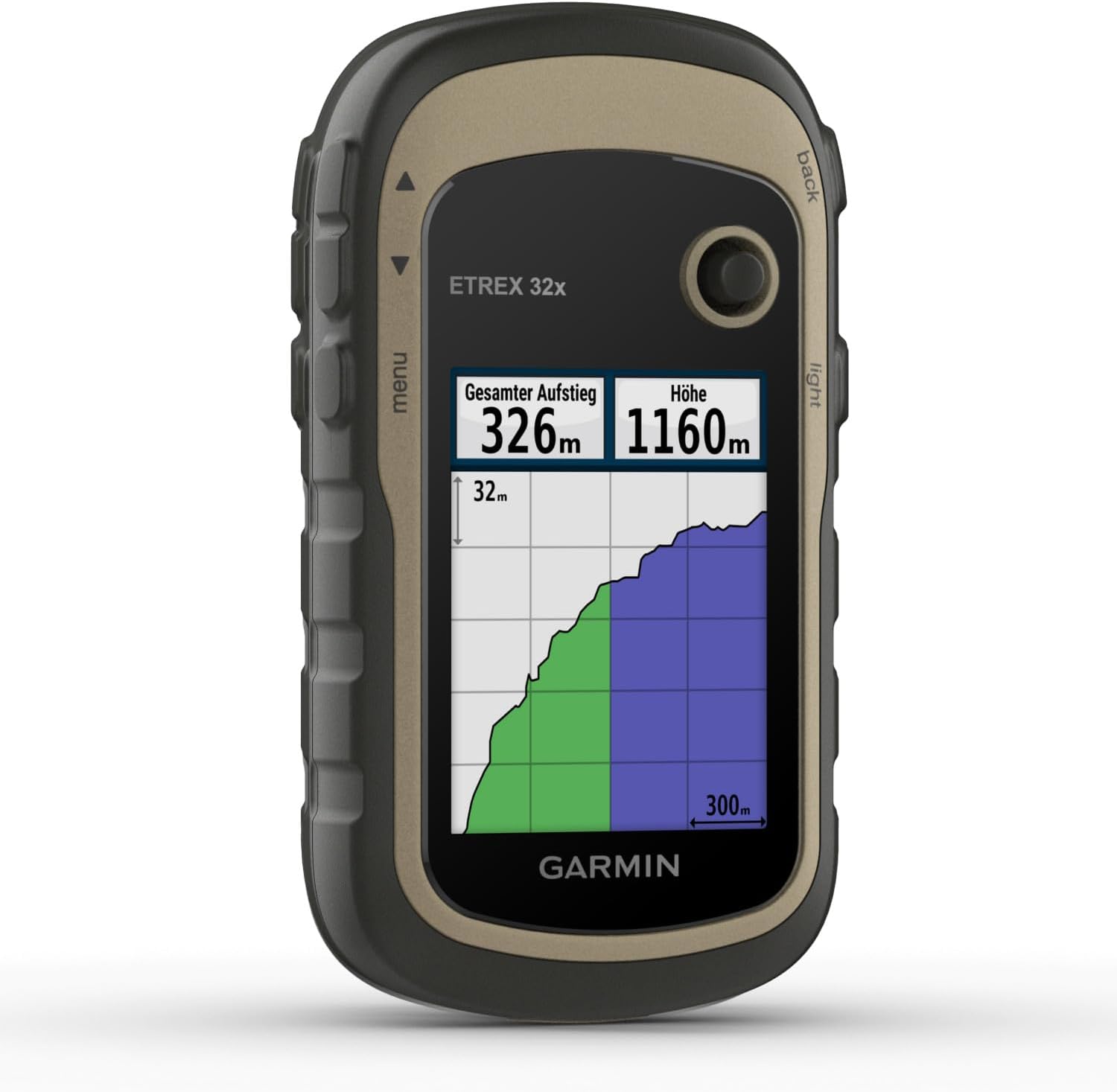 garmin etrex 22x gps outdoor navigation 2.2 inch color display. gray