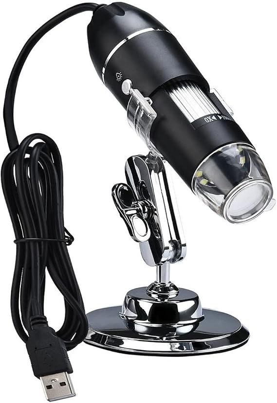 Microscope Accessories Kit 1600x USB. Digital Microscope 8