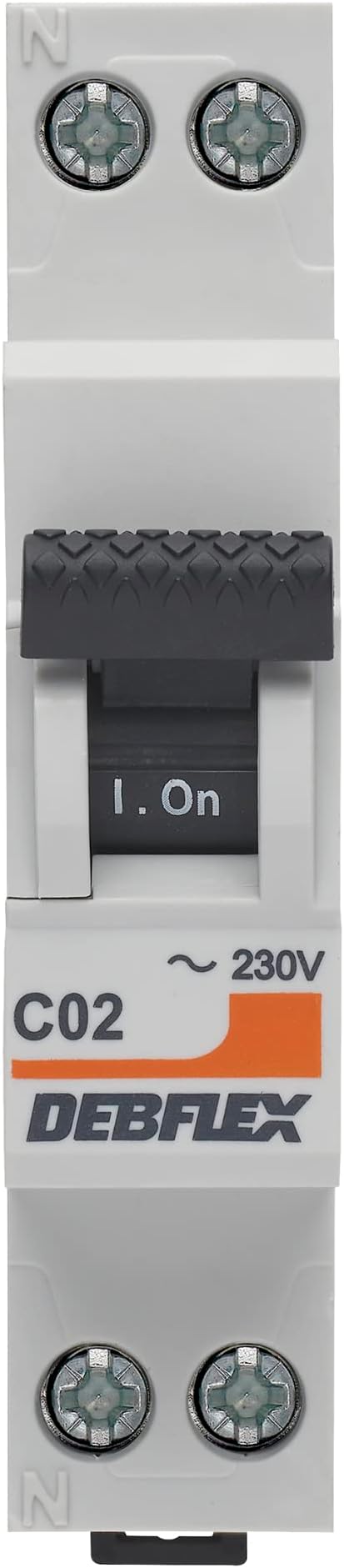 DEBFLEX - Automatic switch 3KA PH+N 2A - Modular - Modular range - Circuit breakers - 707501