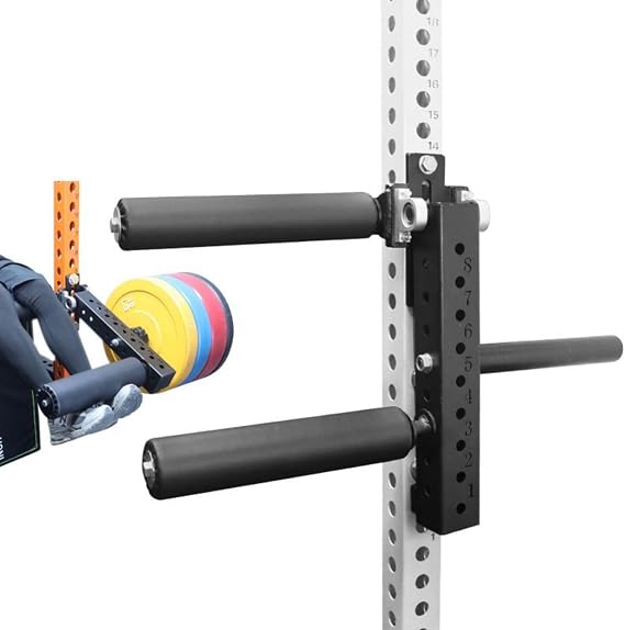 Adjustable Leg Machine Leg Curl Attachment for Power Racks