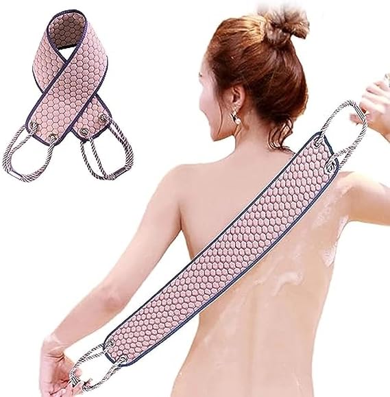Exfoliating Back Scrubber for Shower, 37 Inches Back Washer