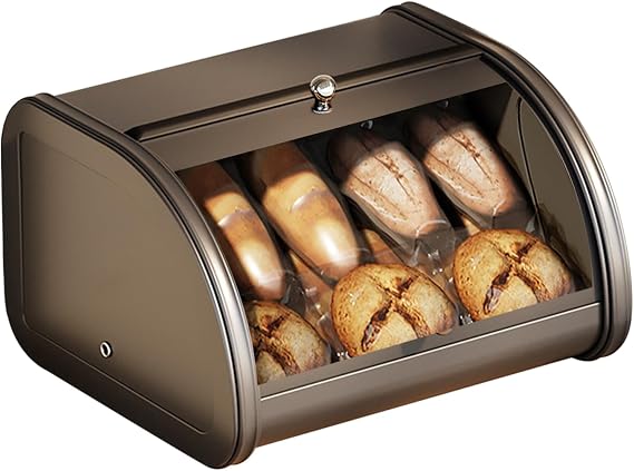 Bread Storage Container Roll Top Keeper
