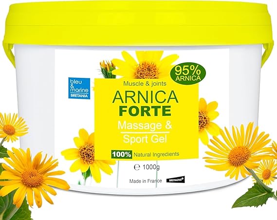 Arnica Forte Massage Gel 1kg | Cooling Body Gel with Arnica | Fast Absorbing Formula for Sports, Fitness & Daily Body Care