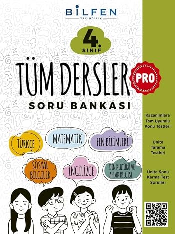 Bİlfen 4. Sinif Pro TÜm Dersler Soru Bankasi 2024-2025