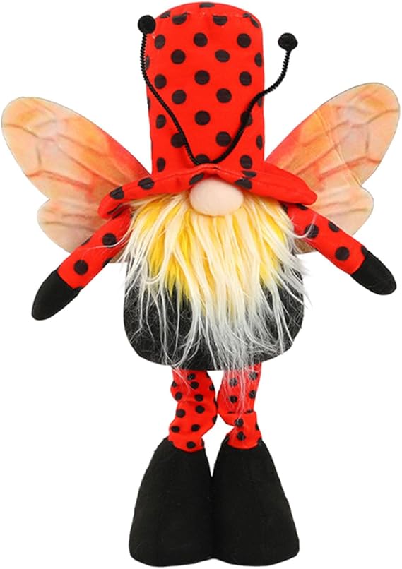 Gnomes Spring Honeybees Decors Honeybees Gnomes Plushs Tomtes Elves Honeybees Gnomes Figurne Farmhouses Gnomes Plushie