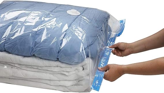 8'li Vakumlu Saklama Poşeti (4 AD. L + 4 AD XL) VAKUMLU POŞET - VAKUMLU HURÇ - VAKUMLU TORBA